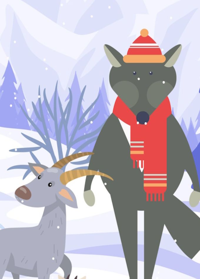 Волк и семеро козлят на новый лад