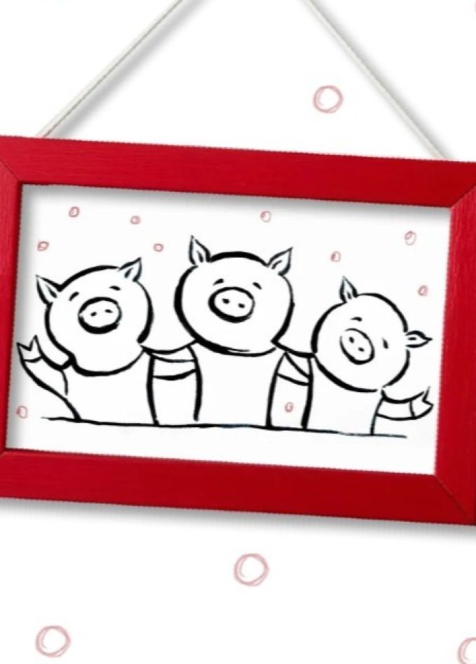 Новогоднее представление и спектакль Ниф-Наф-Нуф